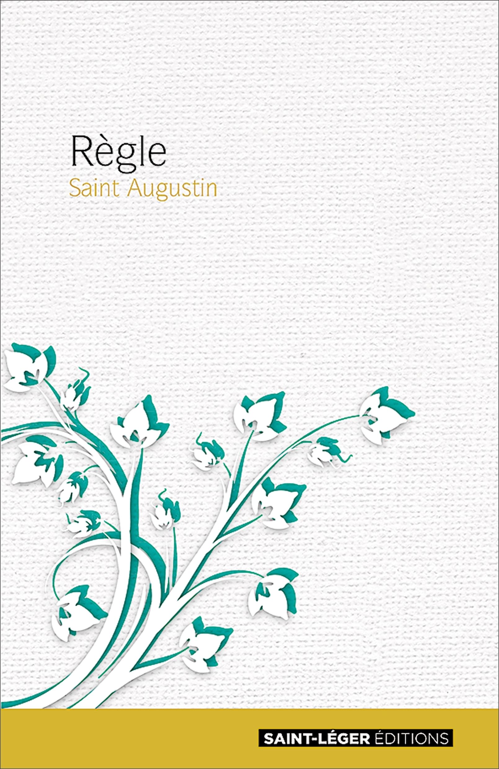 Christianisme, livre, Pères de l'Eglise, saint Augustin, règle