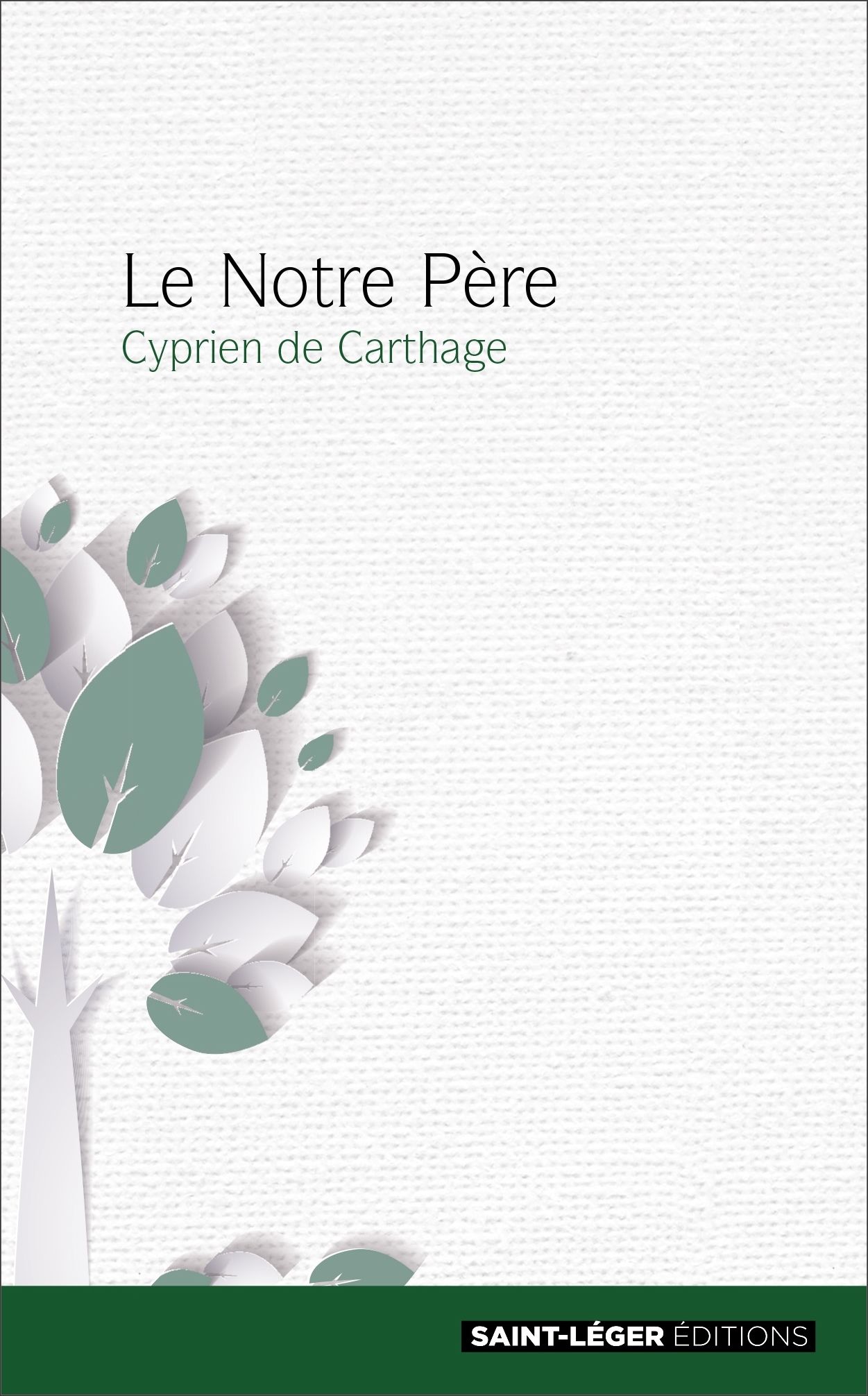 Christianisme, livre, Pères de l'Eglise, Cyprien de Carthage, Notre Père