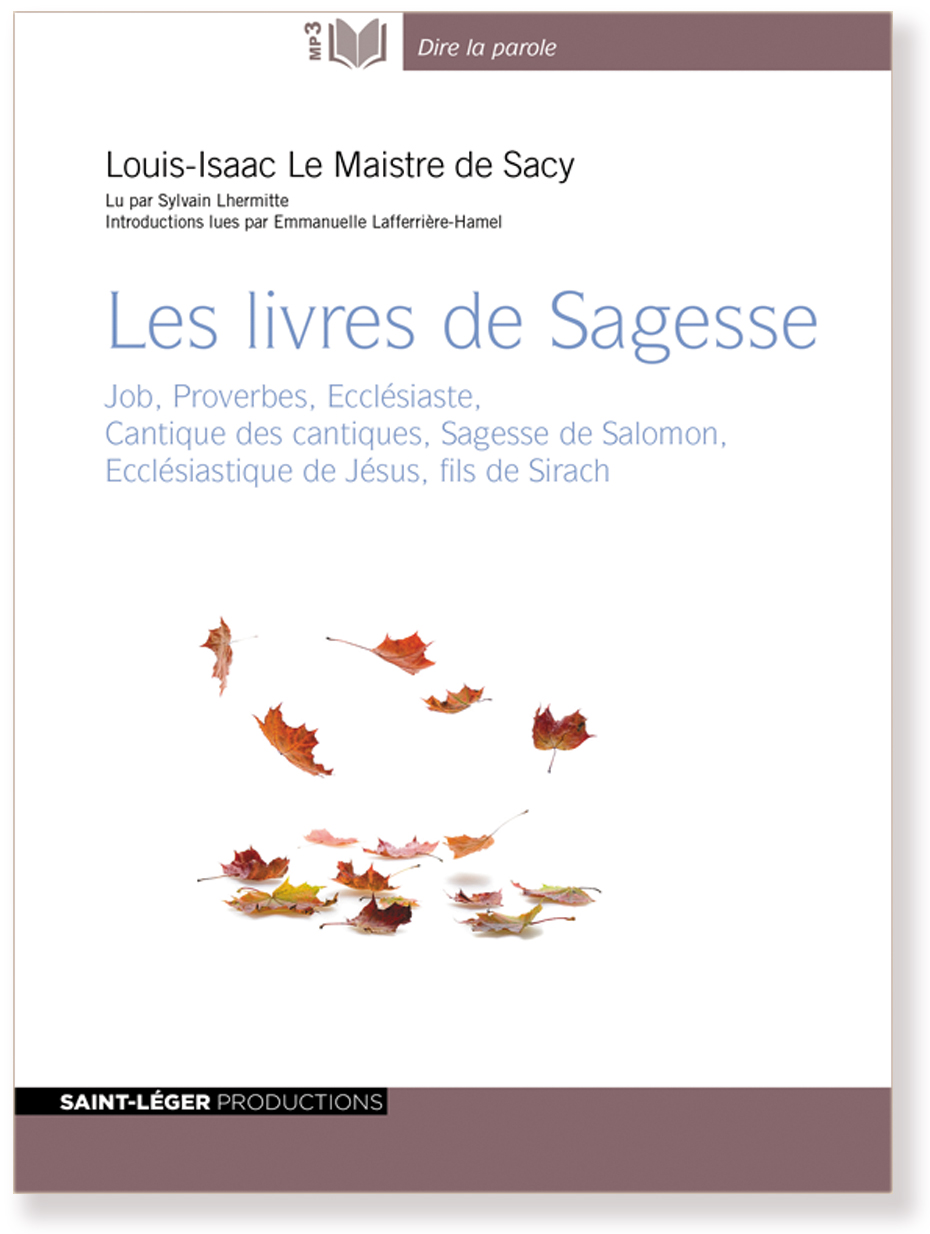 Les livres de Sagesse, bible, audiolivre, Sagesse, Salomon,